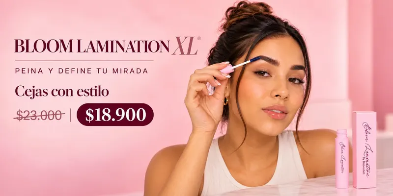 Bloom Lamination XL, gel para peinar y definir las cejas, de $23.000 a $18.900