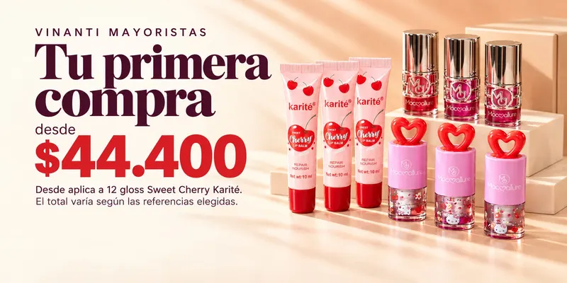 Selección de productos disponibles para compra mayorista en Vinanti